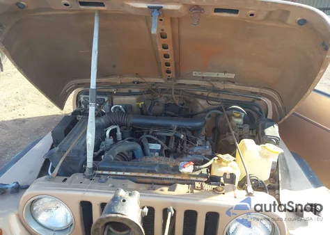 1999 Jeep Wrangler Sport из США, поврежденный, VIN 1J4FY19S9XP454305